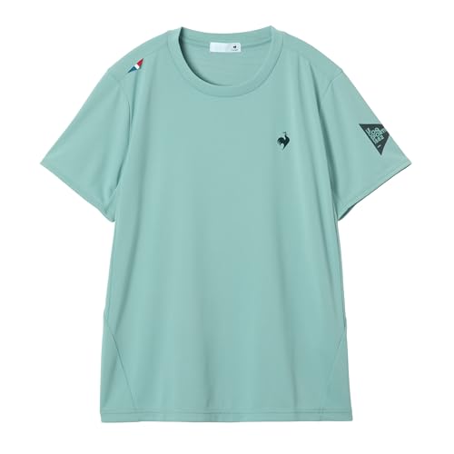 [ルコックスポルティフ] 半袖シャツ LCS Essential 半袖Tシャツ 吸汗速乾 ストレッチ UV CUT(UPF30) ランニング ウォーキング トレーニング ジム シンプル レディース BL00(LT5FHT00L)